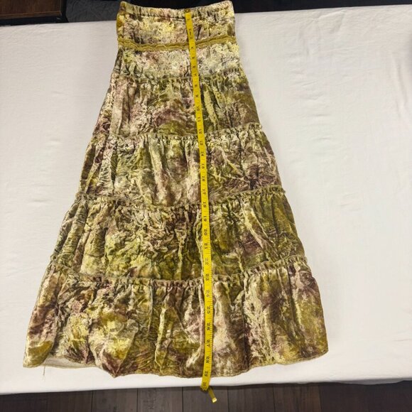 Mix Nouveau Velvet Tiered Skirt - Size 12 - Picture 7 of 8